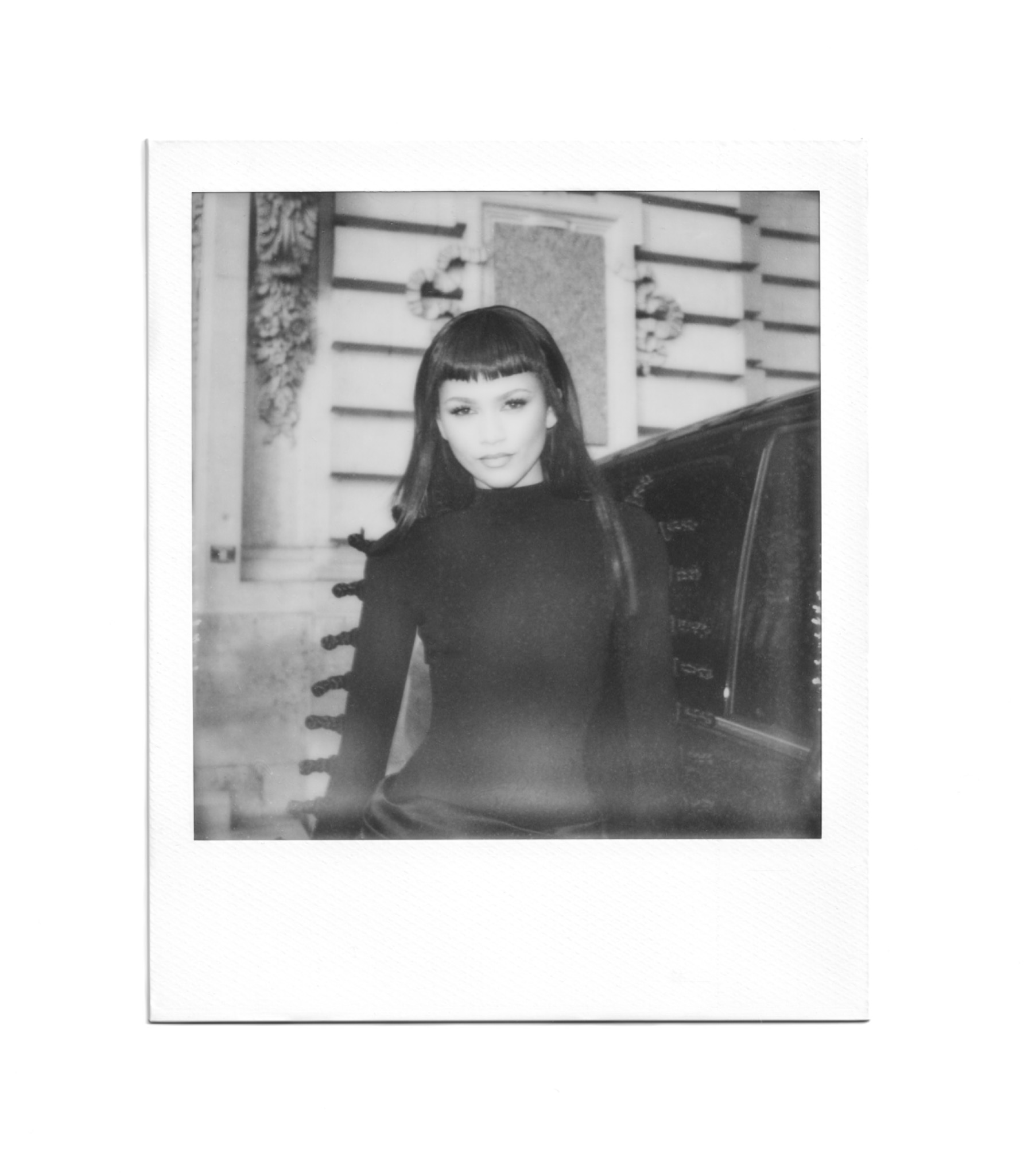 Portrait de Zendaya au Polaroid